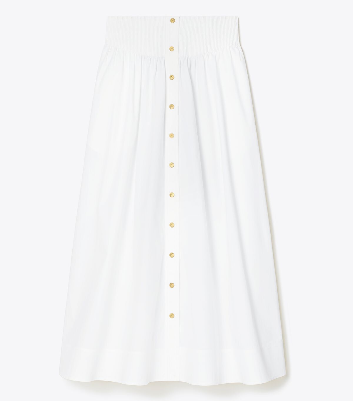 tory burch poplin skirt