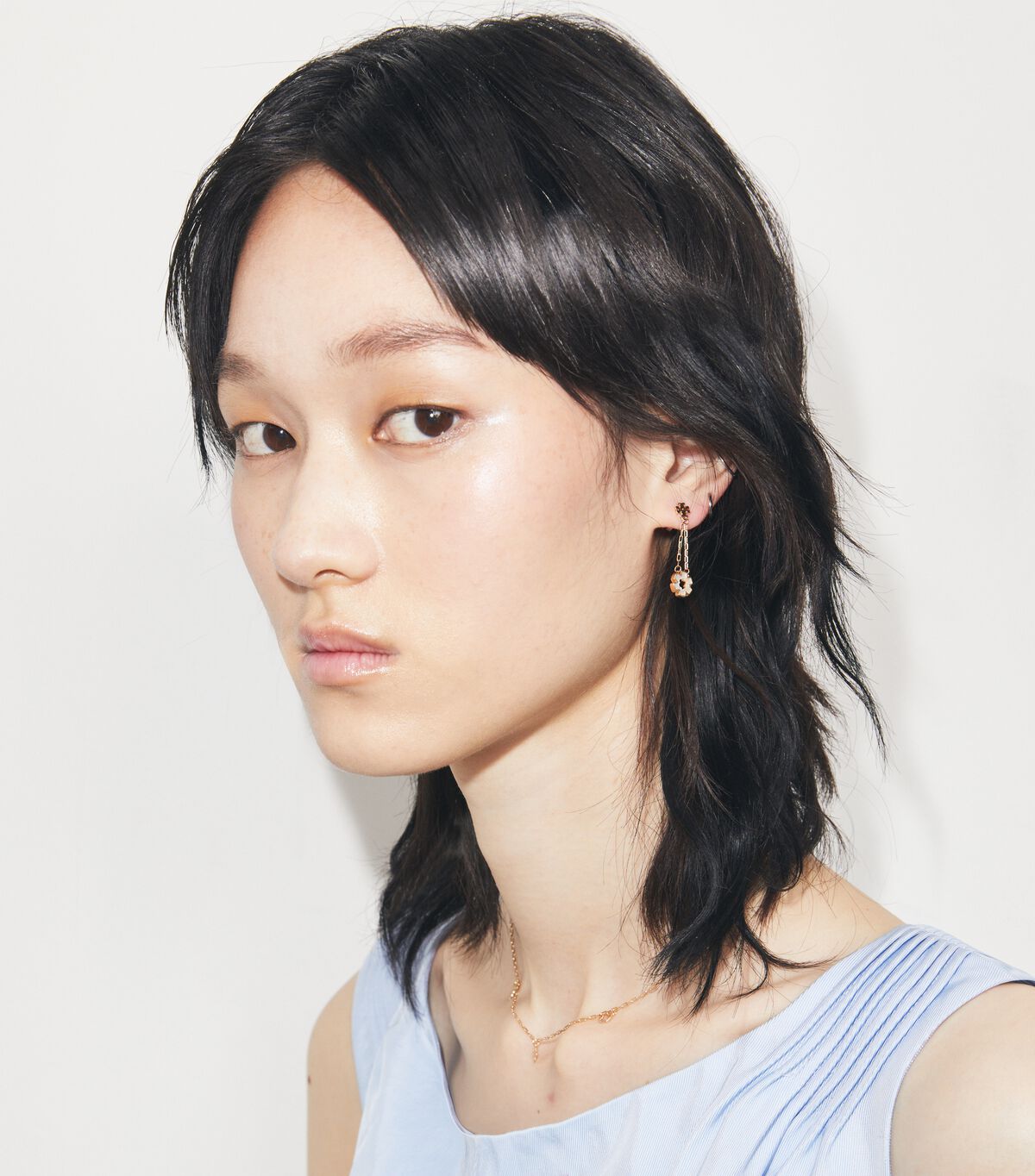 tory burch أقراط متدلية فورجت مي نوت