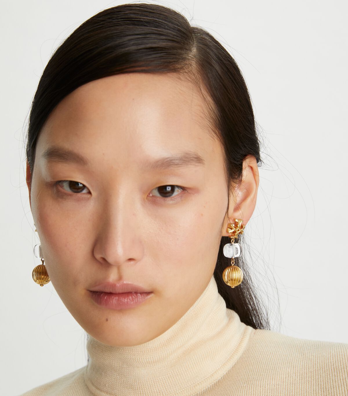 tory burch roxanne small double drop earring