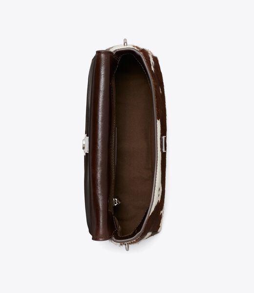 tory burch small charlie calf hair shoulder bag