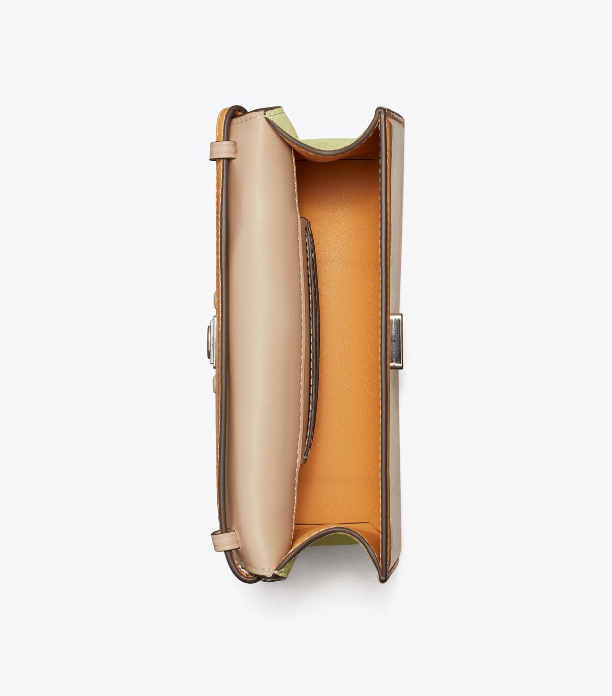 tory burch bon bon textured patent mini top handle bag