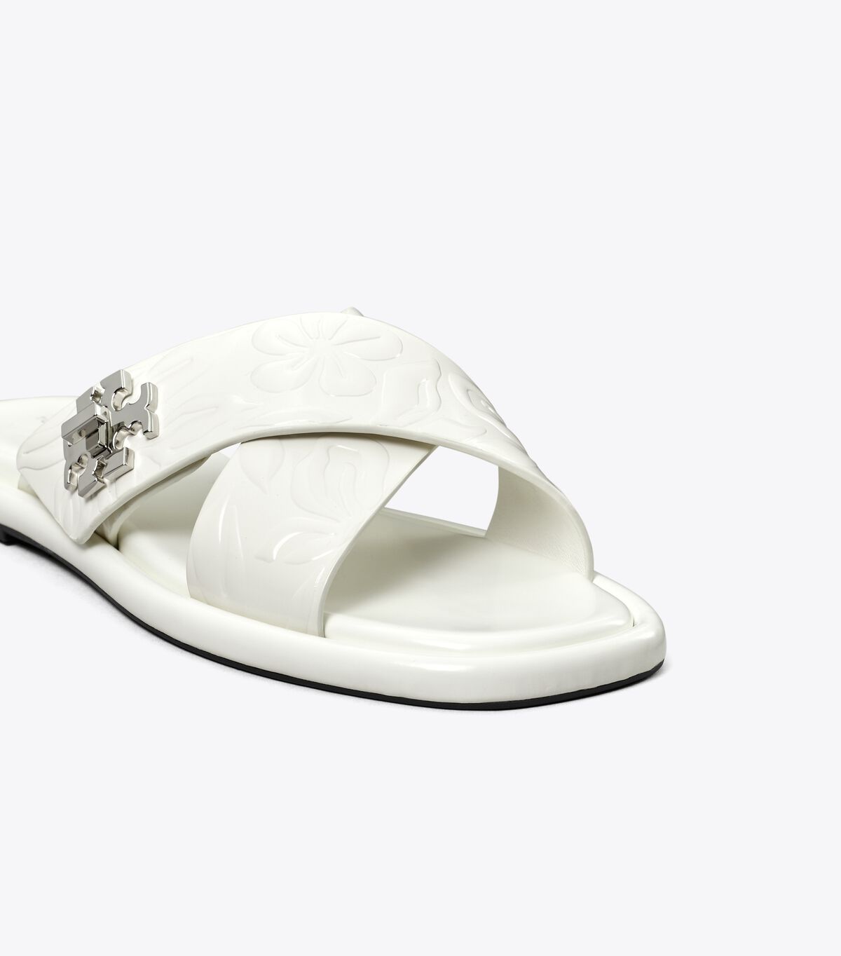 tory burch turnlock slide