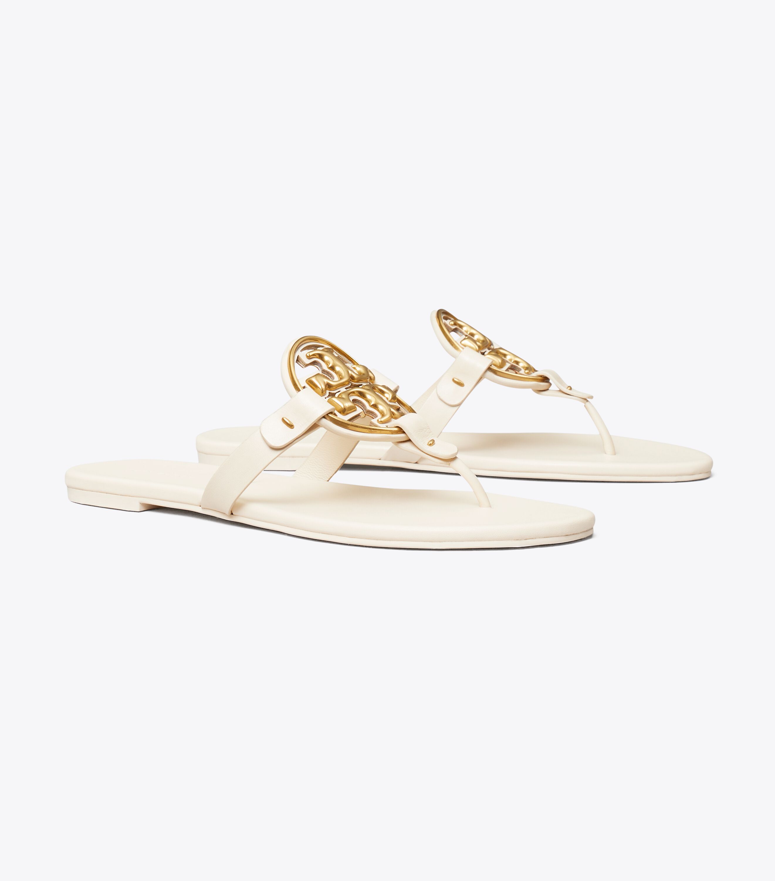 Tory burch miller metal logo on sale