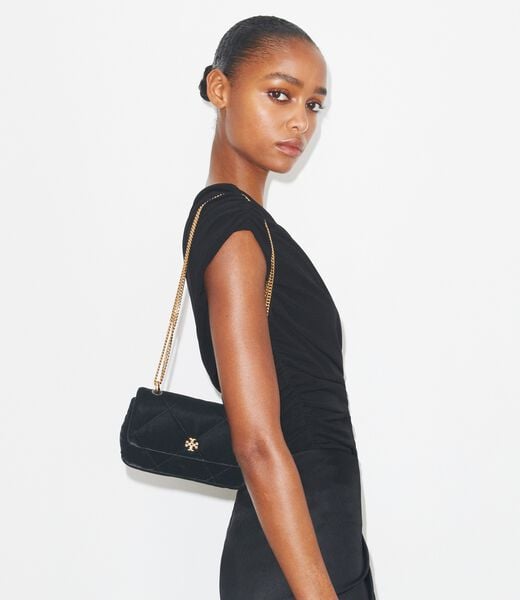 tory burch mini kira diamond quilt velvet pave flap bag