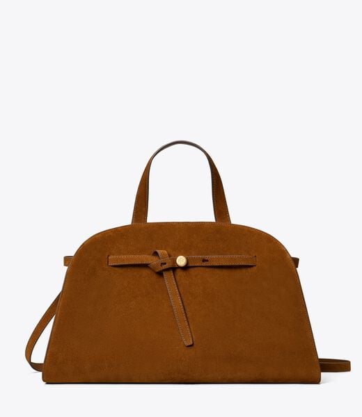 tory burch romy suede bauletto