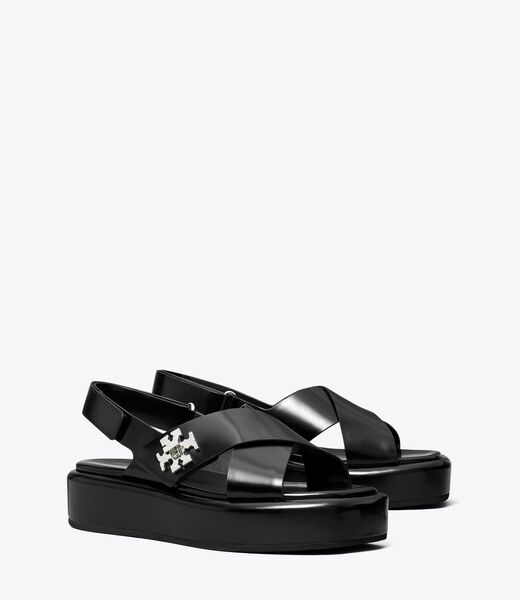 tory burch turnlock platform sandal