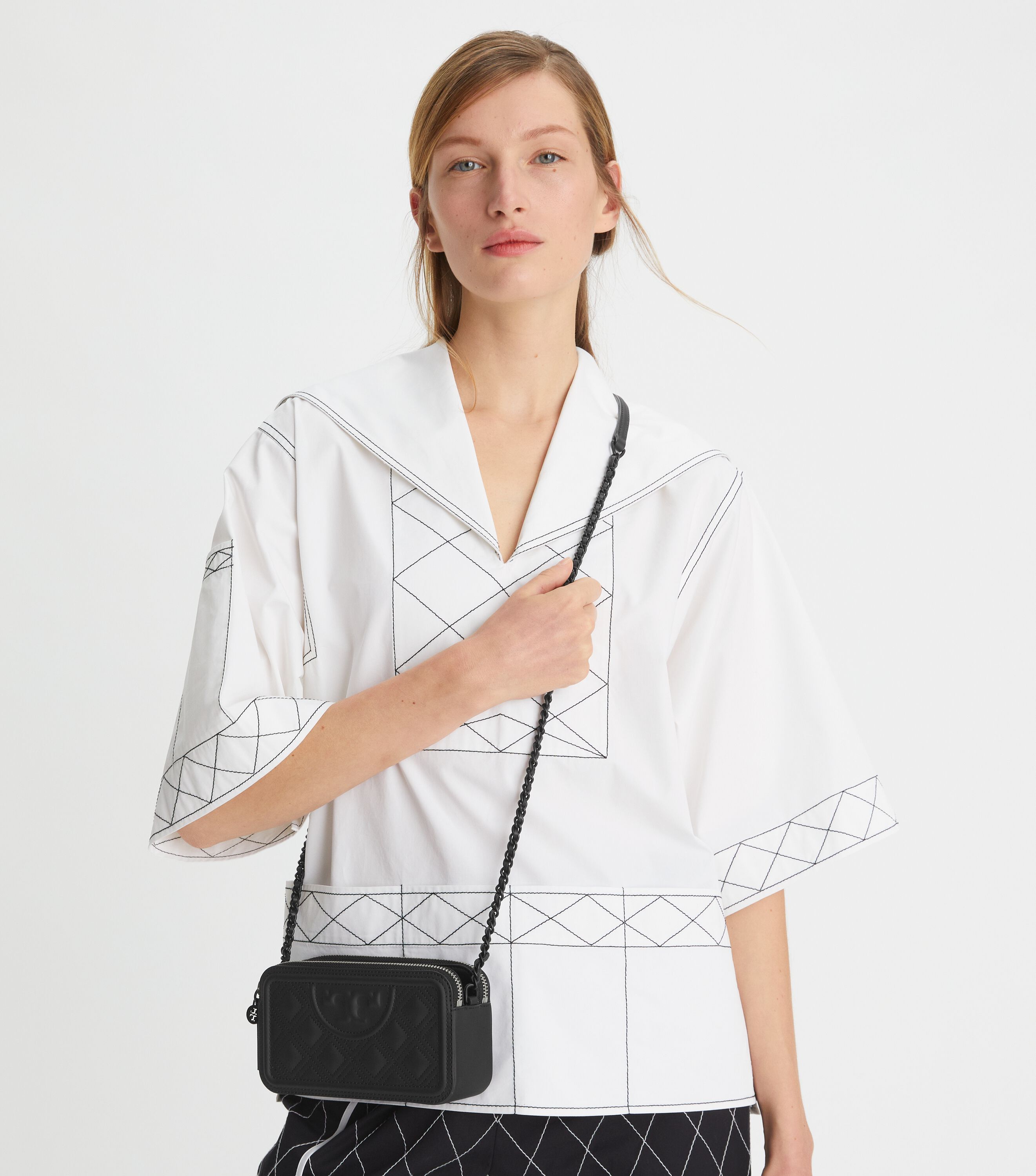 Double zip mini crossbody on sale