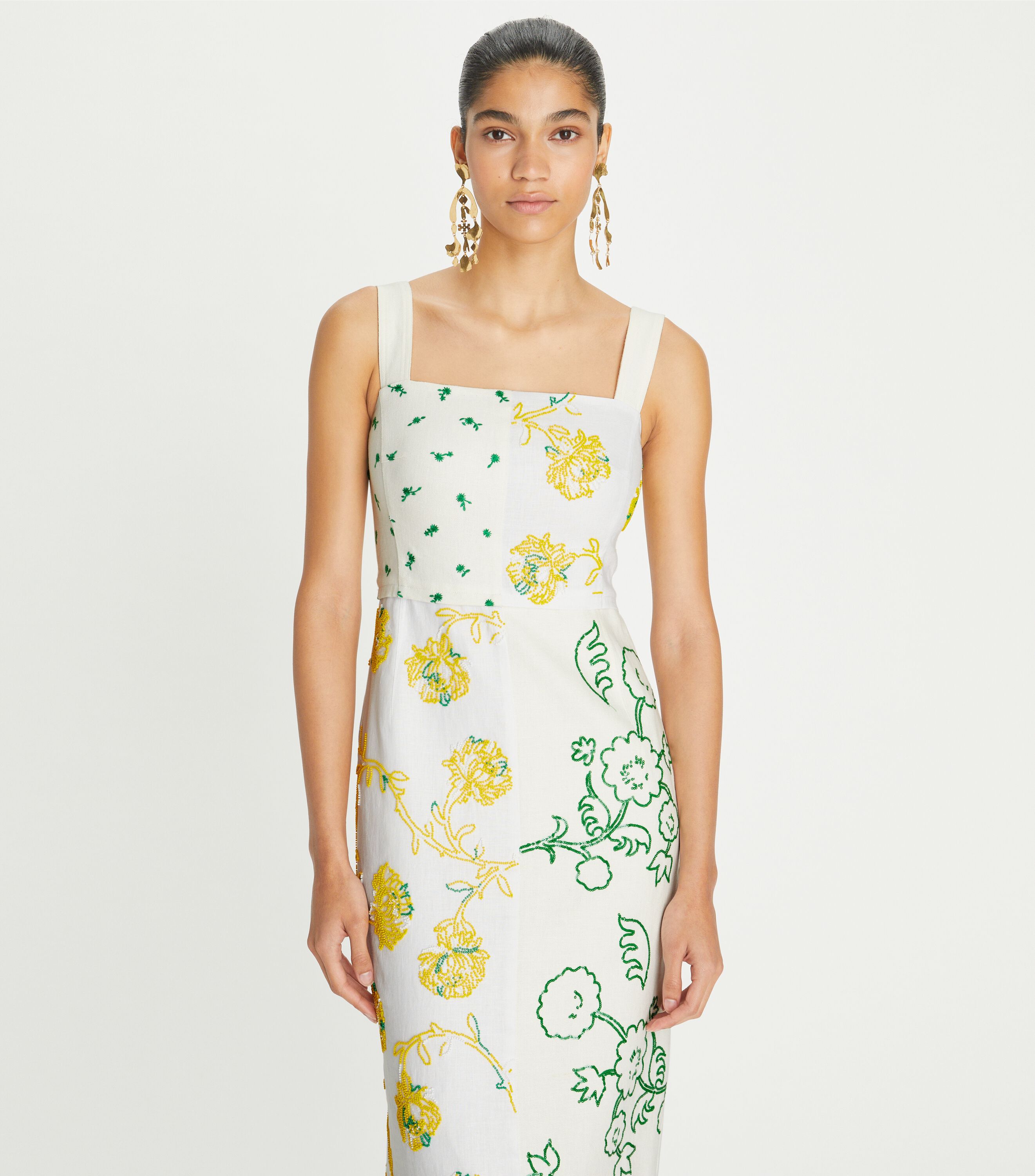 Tory burch patchwork dress discount