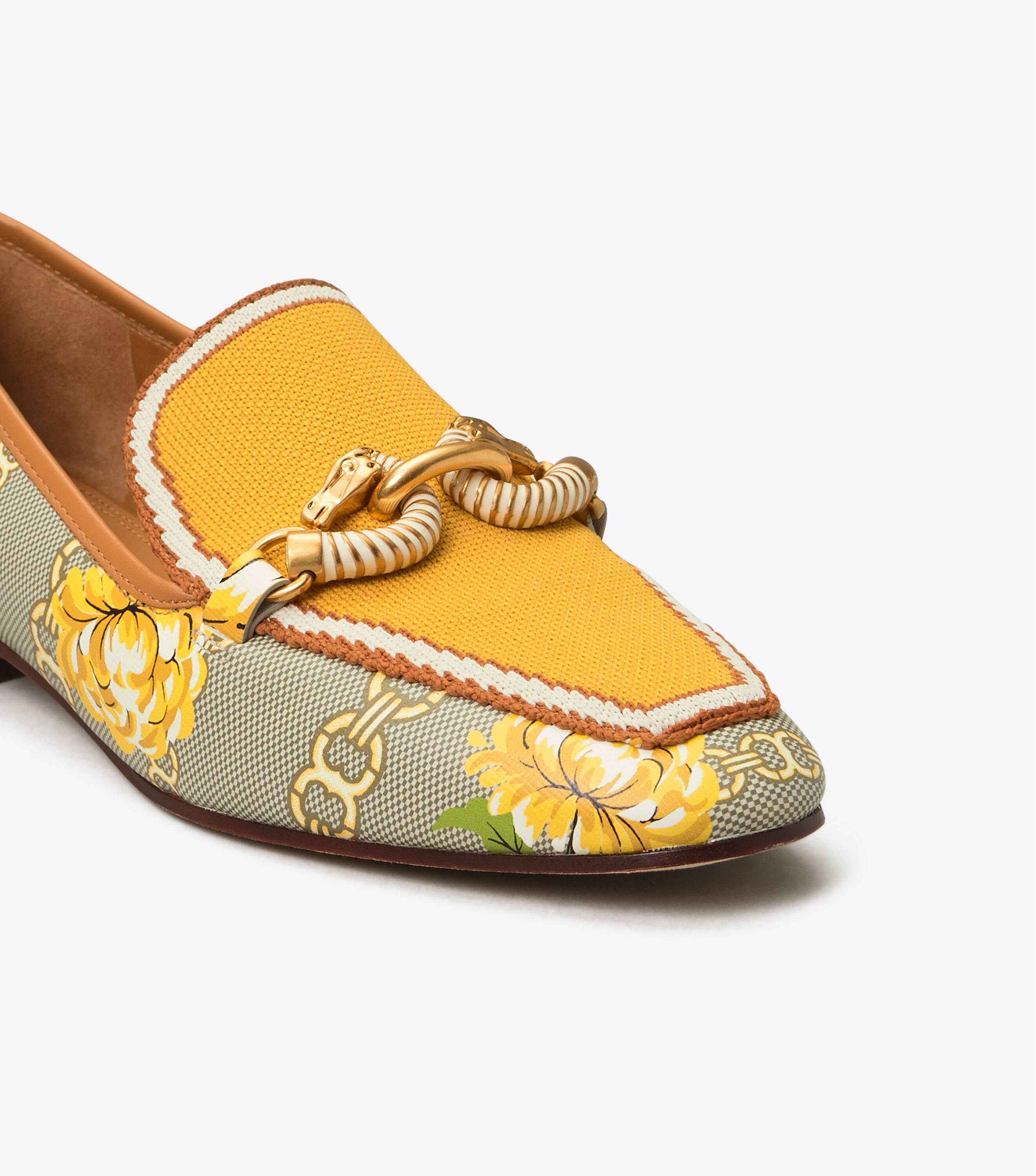 Jessa printed knit loafer clearance