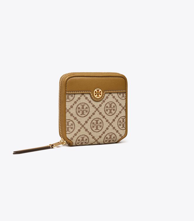 T Monogram Bi-Fold Wallet