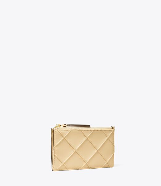 tory burch حافظة بطاقات فليمنغ بسحاب