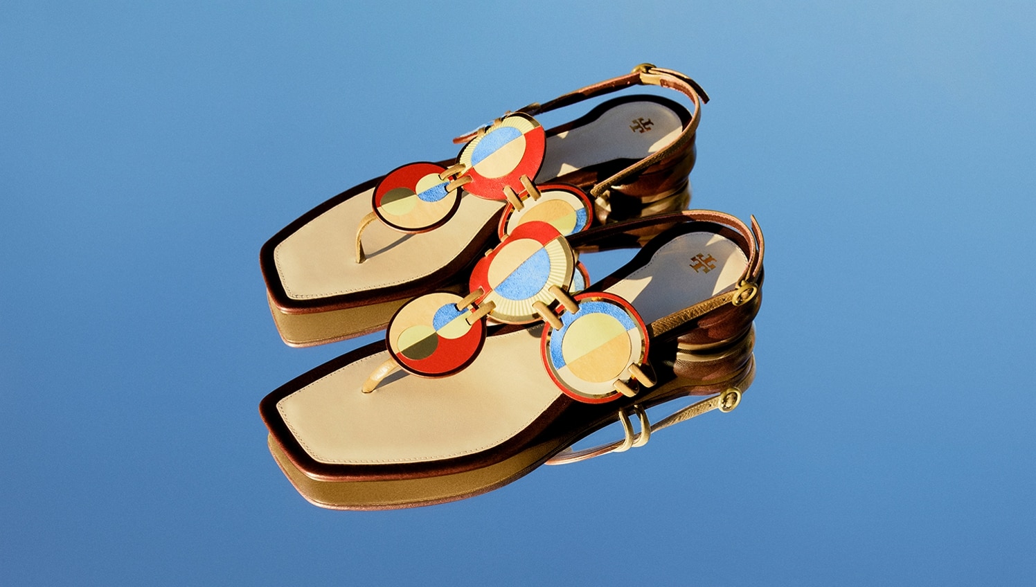 Marquetry Sandals