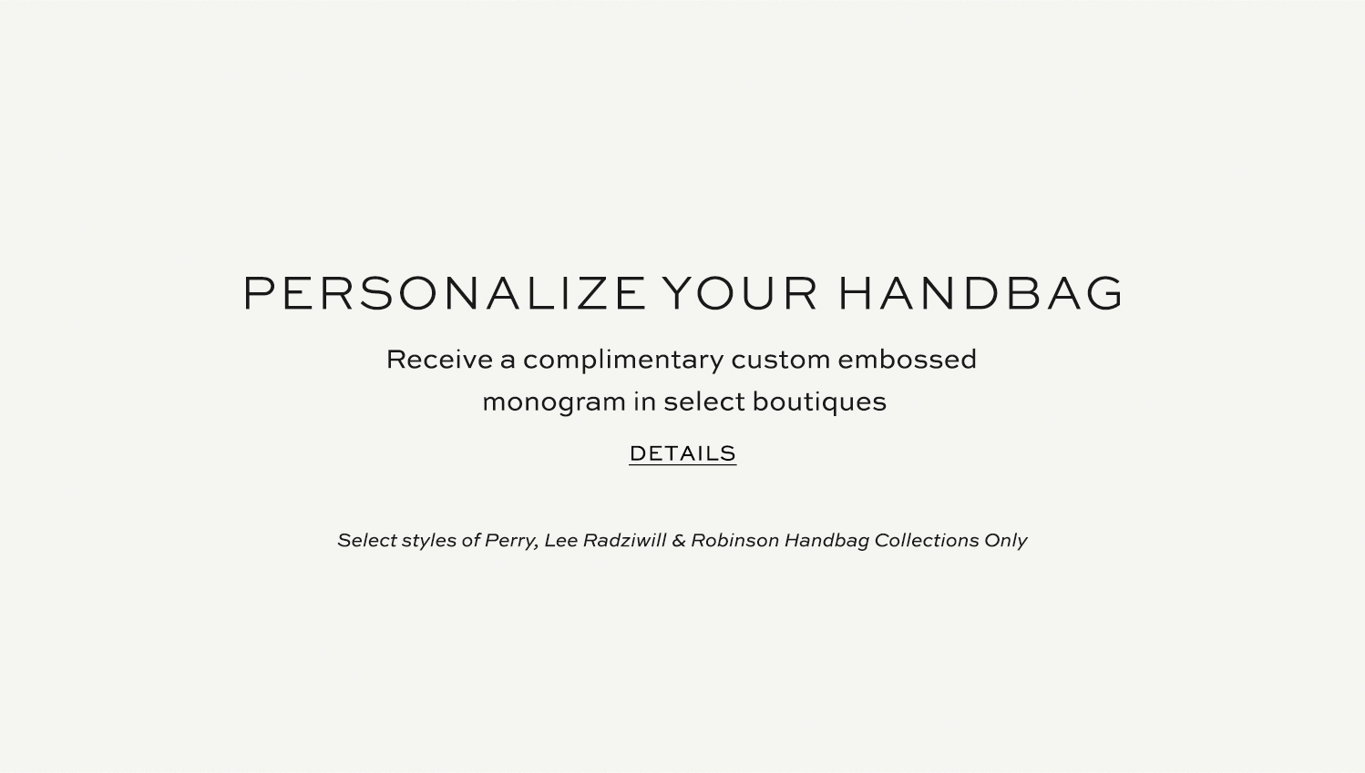 Personalisation